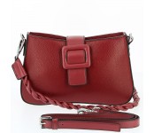 Женская кожаная сумка M721 RED